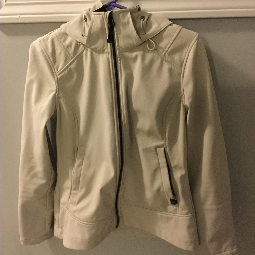 PRANA fleece lined soft shell jacket